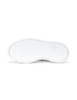 Zapatillas Puma Carina 2.0 Animal PS Blanco Niña