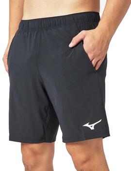 Pantalon corto Mizuno 8 IN Flex Negro Hombre