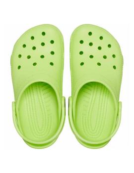 Zuecos Crocs Classic Clog T Verde Lima