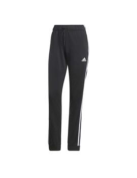 Pantalon Adidas W 3S TP Tric Negro/Blanco Mujer