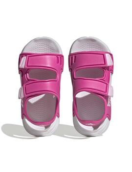 Sandalias Adidas Altaswim I Fucsia Niña