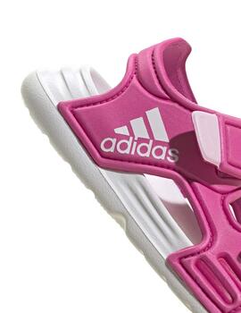 Sandalias Adidas Altaswim I Fucsia Niña