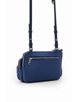 Bolso Desigual Pocketmas Linda Azul Mujer