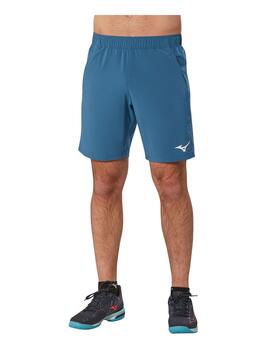 Pantalon corto Mizuno 8 IN Flex Azul Hombre