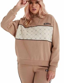 Sudadera Ellesse Derose Tostado/Beige Mujer