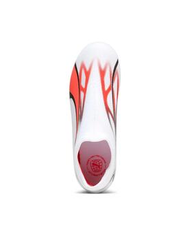 Botas Puma Ultra Match MG Jr Blanco/Coral