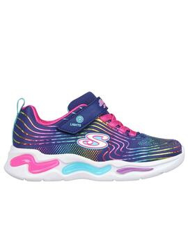 Zapatillas Skechers Wavy Beams Multicolor Niña