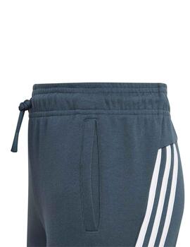 Pantalon Adidas U FI 3S PT Verde Junior