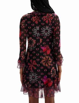 Vestido Desigual Sharon Di Negro/Mtc Mujer