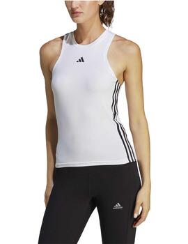 Camiseta Adidas TR-ES 3S TK Blanco Mujer