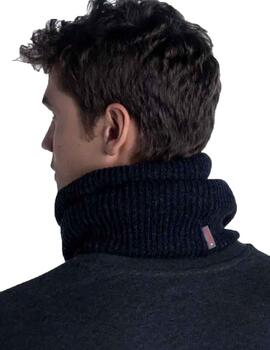 Cuello Buff Knitted&Polar Lyne Marino