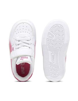 Zapatillas Puma Caven 2.0 AC  Blanco/Rosa Niña