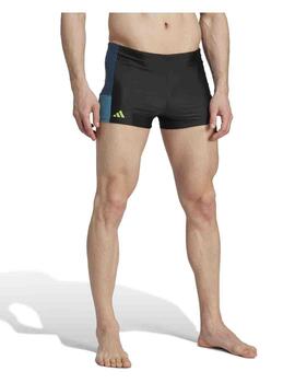 Bañador Adidas Block Boxer Negro/Azul Hombre