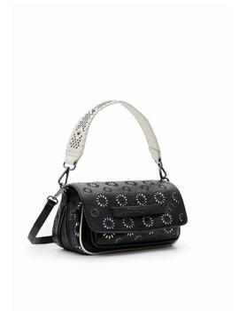 Bolso Desigual Amorina Tromso Negro/Bco Mujer