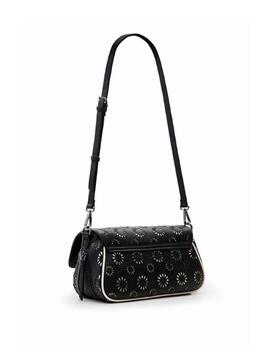 Bolso Desigual Amorina Tromso Negro/Bco Mujer