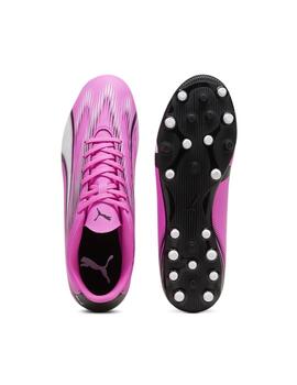 Botas Puma Ultra Play MG Fucsia/Negro/Bco Hombre