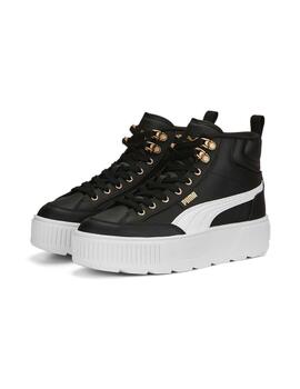 Zapatillas Puma Karmen Mid Negro/Bco Mujer