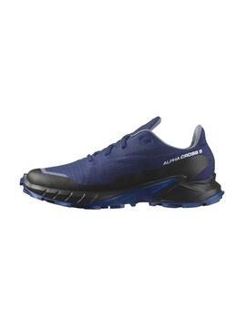 Zapatillas Salomon Alphacross 5 GTX Azul Hombre