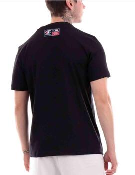 Camiseta Champion Yankees Negro Hombre