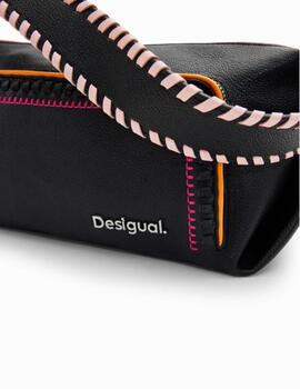 Bolso Desigual Prime Urus Maxi Negro Mujer