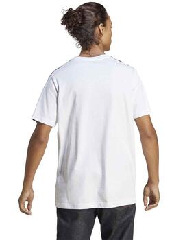 Camiseta Adidas M 3S SJ Blanco/Negro Hombre