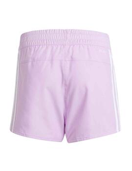 Short Adidas G TR-ES 3S Lila/Blanco Niña