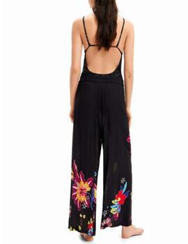 Pantalon Desigual Tropical Party Multicolor Mujer