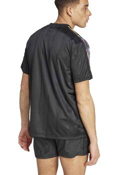 Camiseta Adidas M Tiro Q2 Negro Hombre