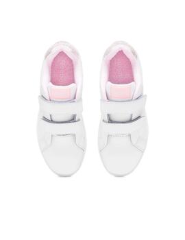 Zapatillas Reebok Royal Complete Blanco/Rosa Niña