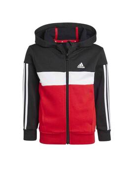 Chandal Adidas LK 3S TIB FL Negro/Rj/Bco Niño