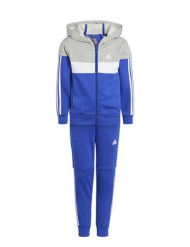 Chandal Adidas LK 3S TIB FL Azul/Gs/Bco Niño