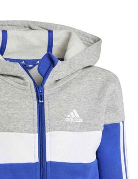 Chandal Adidas LK 3S TIB FL Azul/Gs/Bco Niño