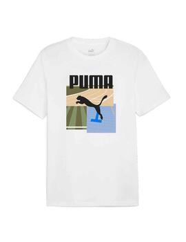 Camiseta Puma Summer Sports II Blanco Hombre