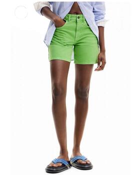 Pantalon corto Desigual Sury Verde Mujer