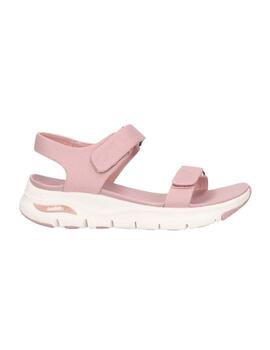 Sandalias Skechers Arch Fit Touristy Rosa Mujer