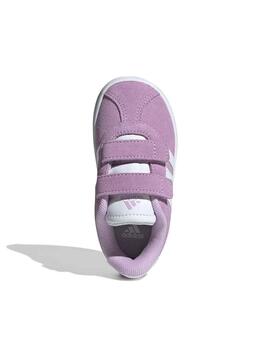 Zapatillas Adidas VL Court 3.0 CF I Lila/Bco Niña