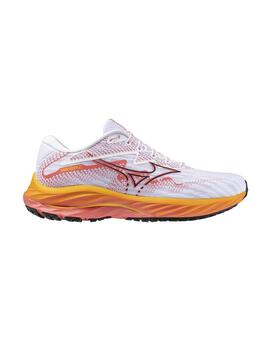 Zapatillas Mizuno Wave Rider 27 W Blanco/Cor Mujer