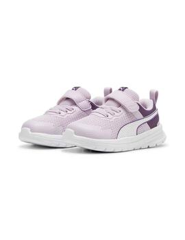 Zapatillas Puma Evolve Run Mesh Lila Niña