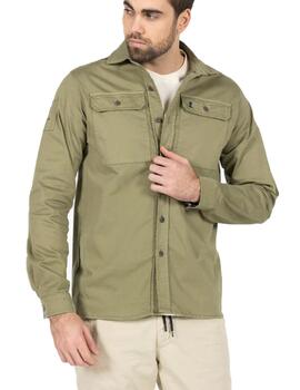 Sobrecamisa elPulpo Two Pockets Verde Hombre