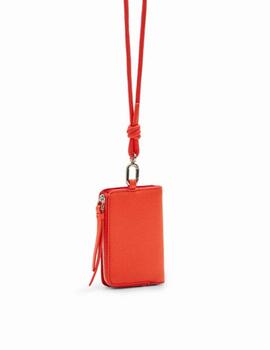 Monedero Desigual H Logo 24 Emma Mini Naranja Muje