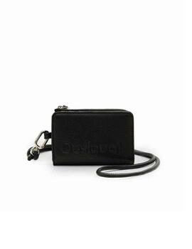 Monedero Desigual H Logo 24 Emma Mini Negro Mujer