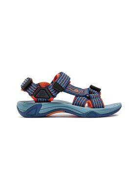 Sandalias CMP Hamal Hiking Azul/Naranja