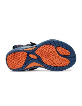 Sandalias CMP Hamal Hiking Azul/Naranja