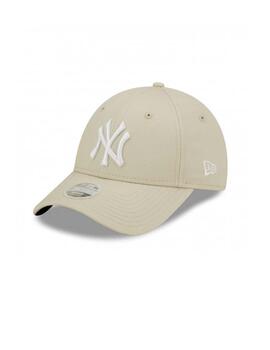 Gorra New Era WMNS League 940 NEYYAN Beige Mujer