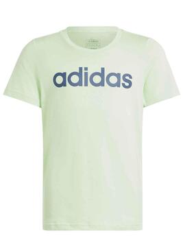 Camiseta Adidas G Lin Verde Niña