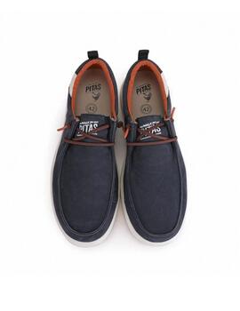 Zapatillas Walk in Pitas Biarritz Marino Hombre