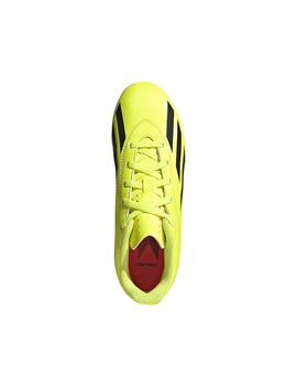 Botas Adidas X Crazyfast Club FxG J Amarillo Fluo