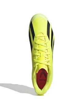 Botas Adidas XCrazyfast Club FxG Amarillo Fluo