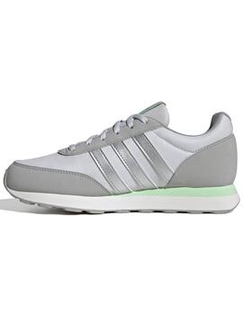 Zapatillas Adidas Run 60s 3.0 Gris/Plata Mujer