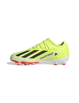 Botas Adidas X Crazyfast League MG J Amarillo Fluo